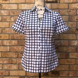 EXPRESS Design Studio Checkered Shirt